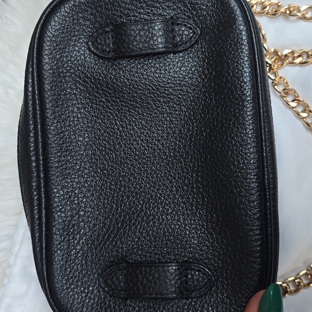 Coach Jes Black Stagecoach Crossbody Gold chain strap - Picture 9 of 11